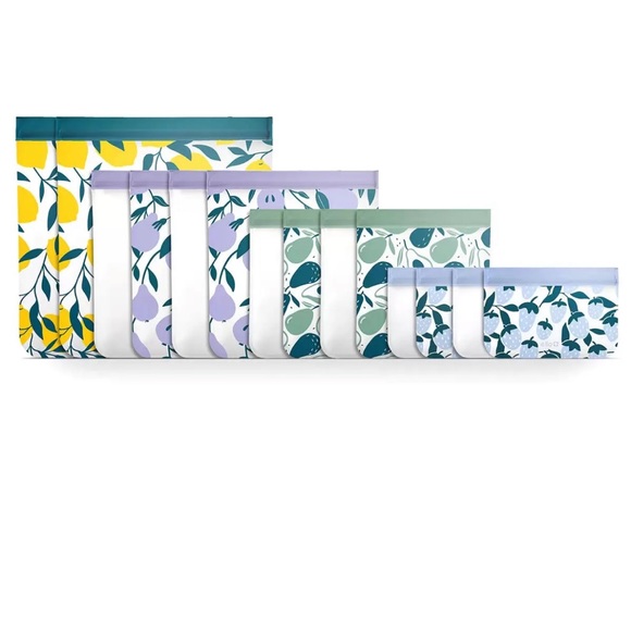 Ello Kitchen New Ello Reusable Food Storage Bags Set Of 4 Poshmark